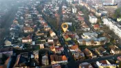 3D!Ansamblu casa productie comercial, 3 corpuri,acces strada