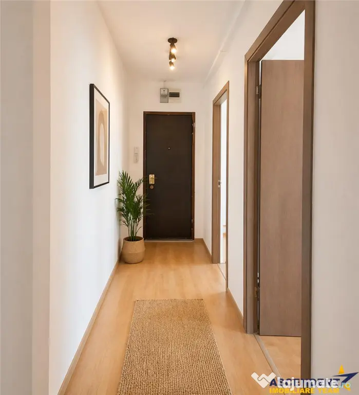 3D! Renovat, luminos, living si 2 dormitoare, cu vedere pano