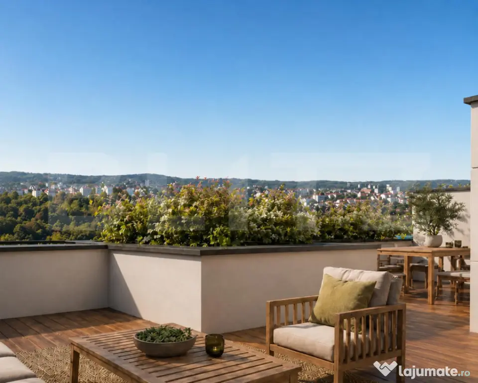 EUROPA | Casă modernă cu rooftop panoramic | 187mp utili