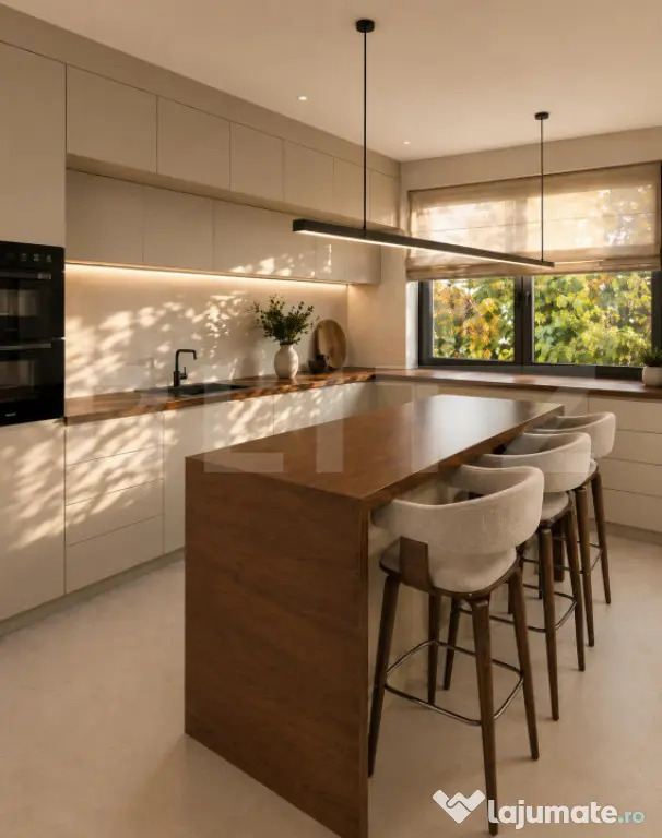 EUROPA | Casă modernă cu rooftop panoramic | 187mp utili