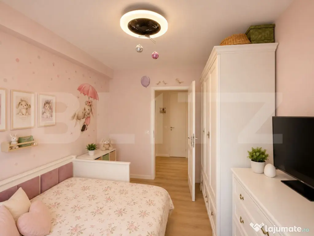 Apartament de vânzare cu 3 camere, 73 mp, parcăre, 2 bai,
