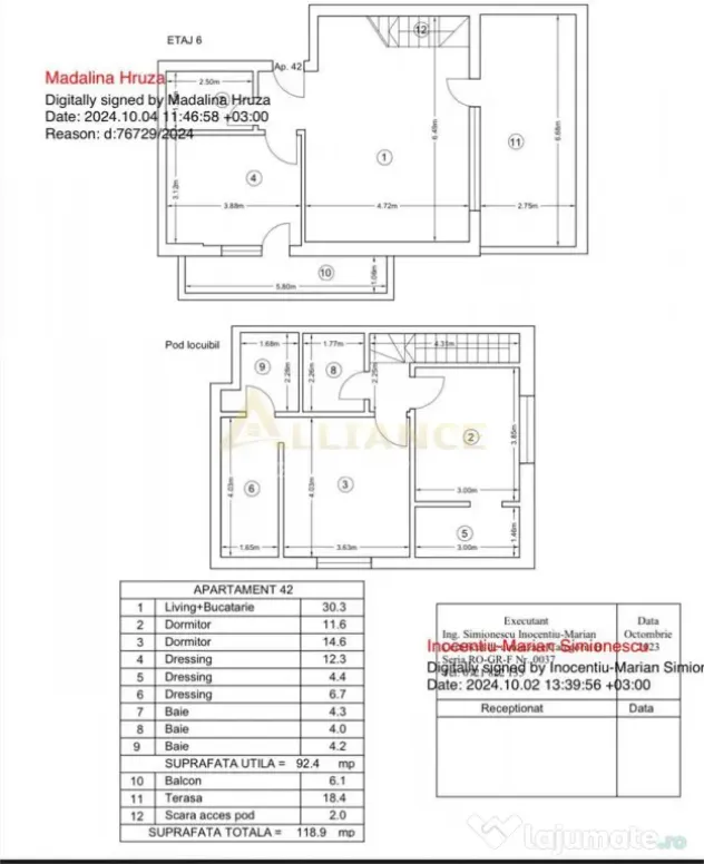 10 Minute Metrou Aparatorii Patriei - Penthouse Parcare -