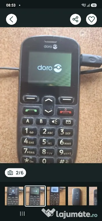 Vind telefon Doro PhoneEasy
