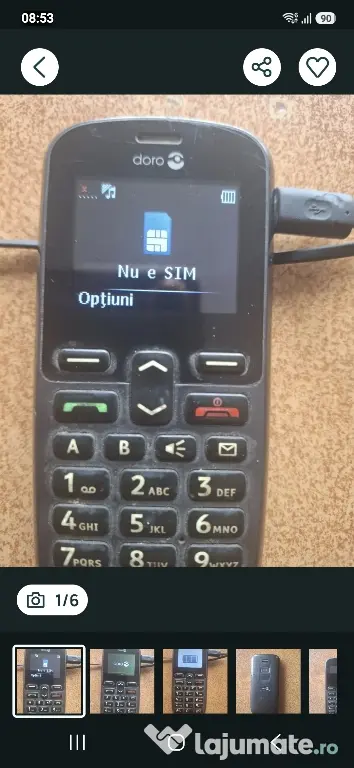 Vind telefon Doro PhoneEasy