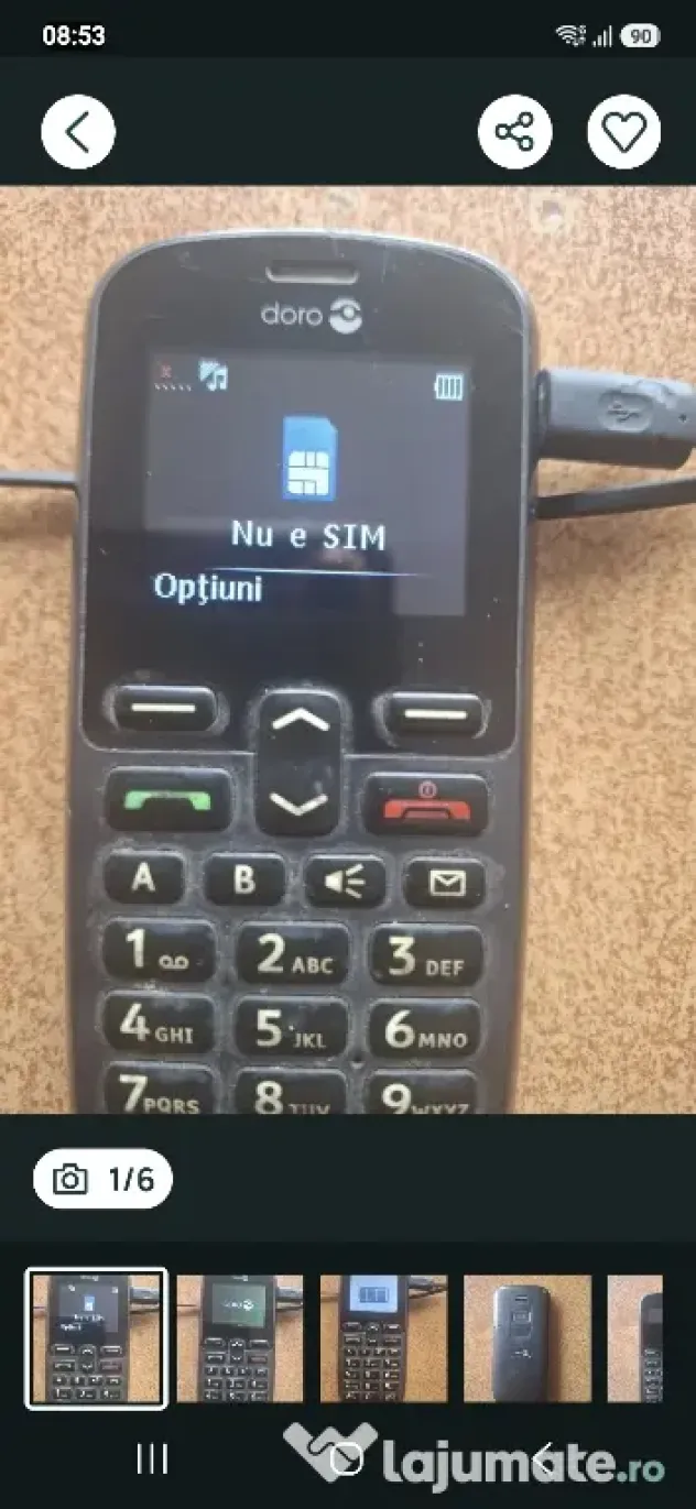 Vind telefon Doro PhoneEasy