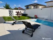 Casă P + E 144 mpu, teren 454mp, garaj și piscină încăl