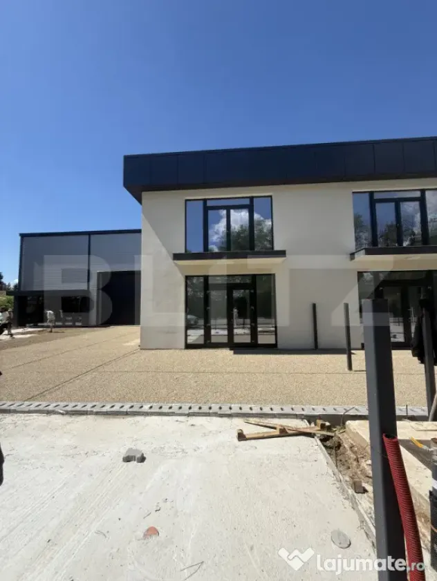 Hala industriala cu birouri P+1, 512 mp, zona Ulmi