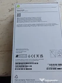 Iphone 17 pro max 256 sigilat din Danemarca adus
