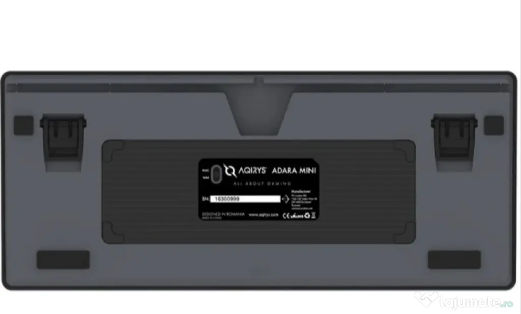 AQIRYS Adara Mini – tastatură compactă pentru fiecare gamer