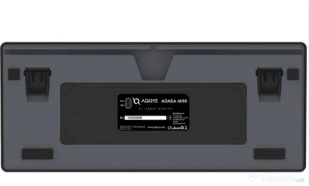AQIRYS Adara Mini – tastatură compactă pentru fiecare gamer
