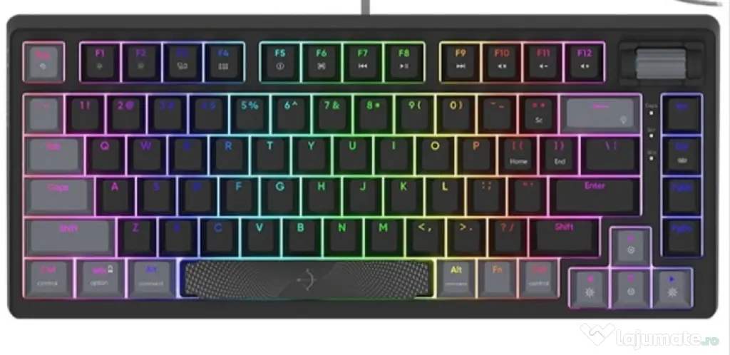 AQIRYS Adara Mini – tastatură compactă pentru fiecare gamer