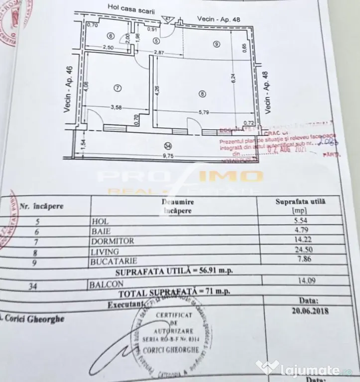 Statiunea Mamaia - Apartament exclusivist cu vedere la Mare