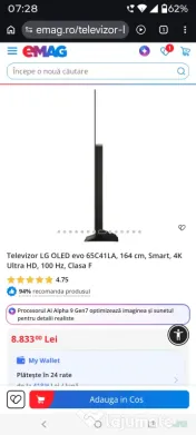 LG 65C41 Oled TV 