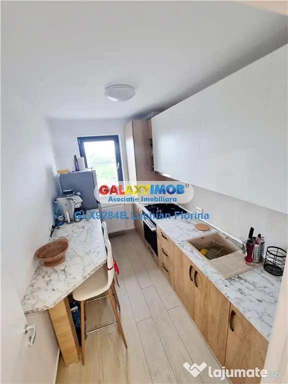 2 camere, bucatarie inchisa, bloc nou, parcare I Hils Pallad