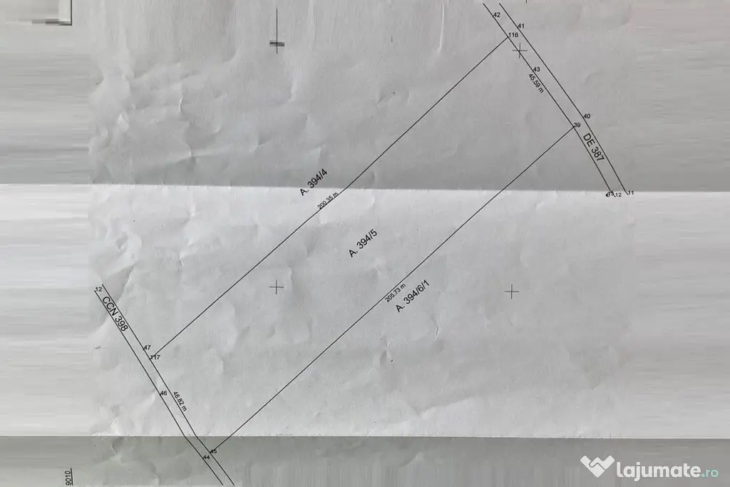 Teren 9.300 mp Stupini | Front 45.59 m la Asfalt | PUG Zo...