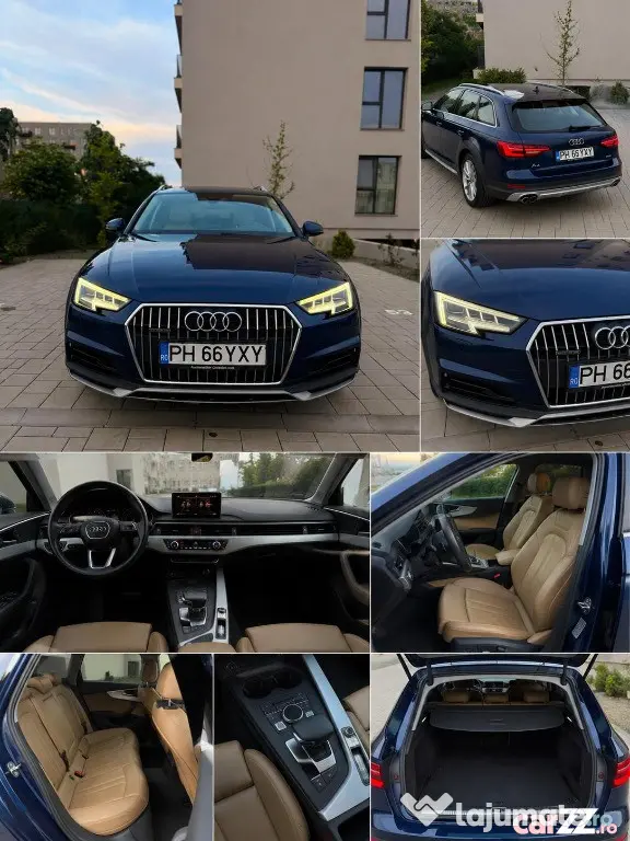 Audi A4 AllRoad, an 2017, Euro 6, full options cu piele, stare perfecta