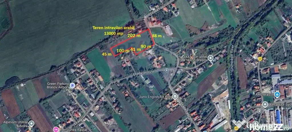 Teren intravilan, 13000 mp, Stupini
