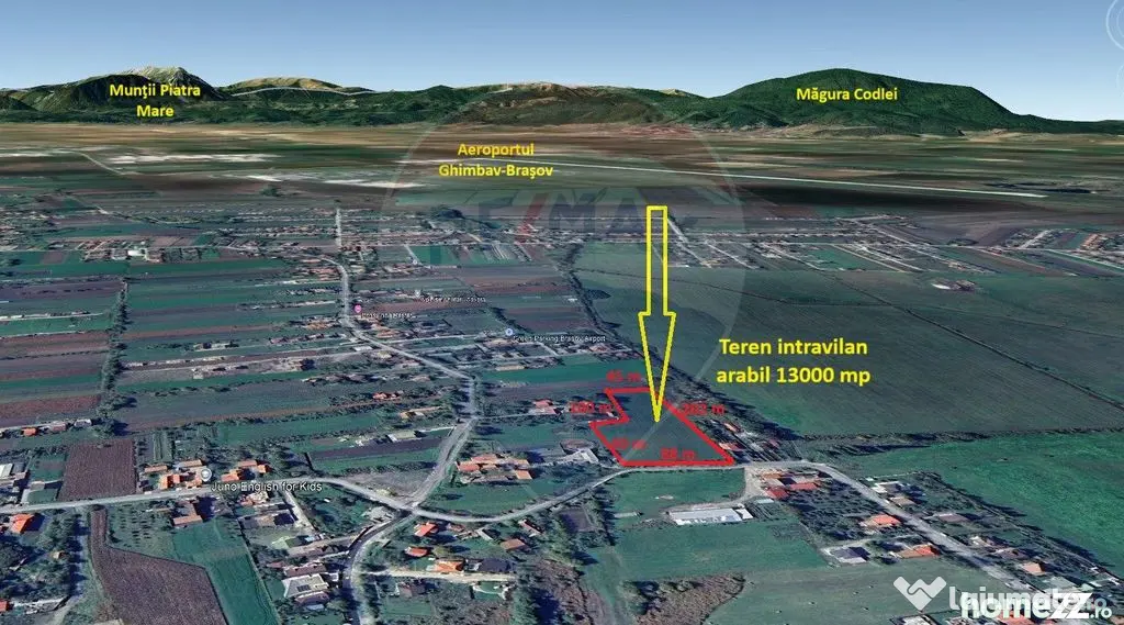 Teren intravilan, 13000 mp, Stupini