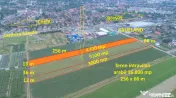 Teren intravilan, 4700 mp, lângă Kaufland Săcele 