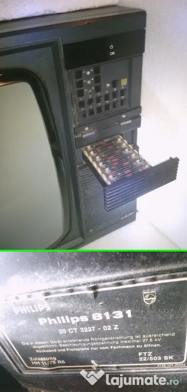 Philips televizor color crt relicva rara