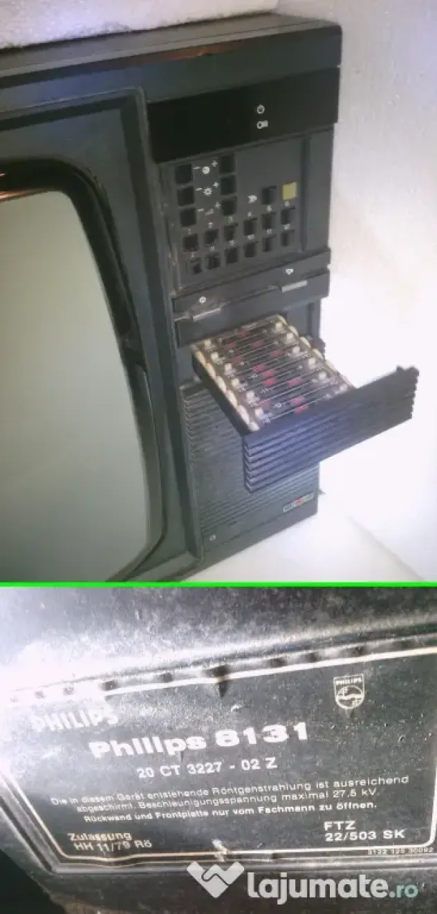 Philips televizor color crt relicva rara