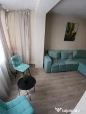 Apartament 2 camere open space, utilat si mobilat modern 