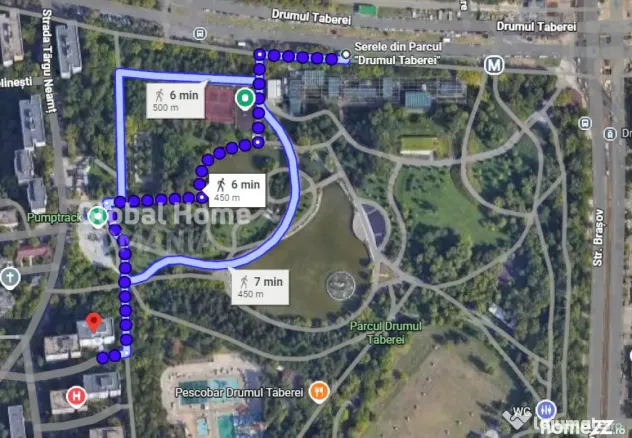 Parc Drumul Taberei | 2 Camere + Balcon | 6 Min. Metrou