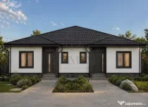 Duplex pe plan - personalizare interioara - doua bai