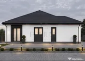 Duplex pe plan - personalizare interioara - doua bai 