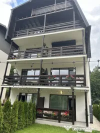 Apartament Lux &Business la cheie: cu vedere la munte, curte 