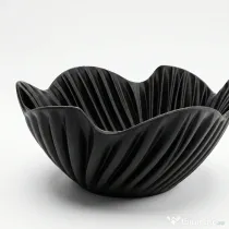 Bol Decorativ cu Design Ondulat 15cm Imprimare 3D