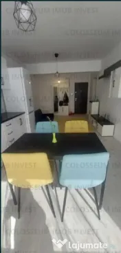 Apartament 2 camere, tip studio, mobilat, utilat, etaj 2/6, Tractorul! 