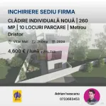 CLĂDIRE INDIVIDUALĂ NOUĂ | 260 MP | 10 LOCURI PARCARE ...