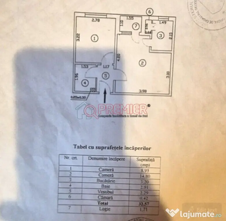 Apartament 2 camere 35 mp | Str. Moldovița | Parter |