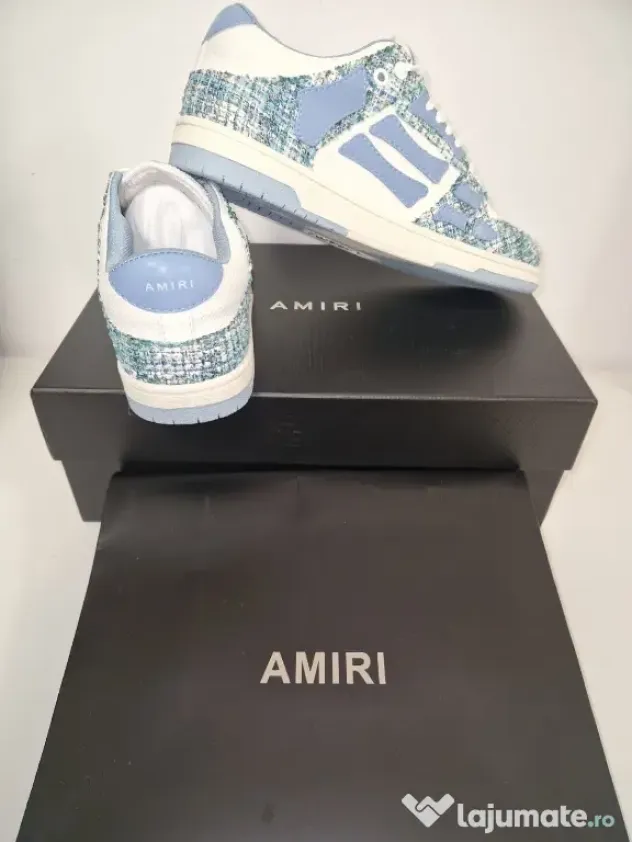 Adidași Amiri Skeleton blue marimea 44