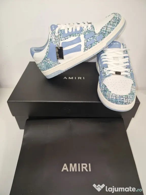 Adidași Amiri Skeleton blue marimea 44