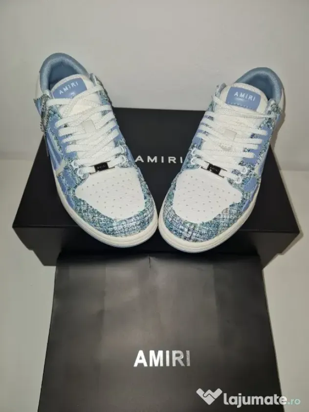 Adidași Amiri Skeleton blue marimea 44