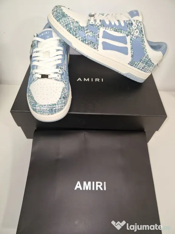 Adidași Amiri Skeleton blue marimea 44