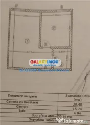 Apartament 2 camere mobilat utilat in Militari Residence 56.