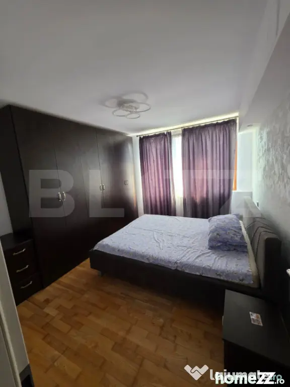 Apartament cu 2 camere, 44 mp, semidecomandat, zona Tiglina