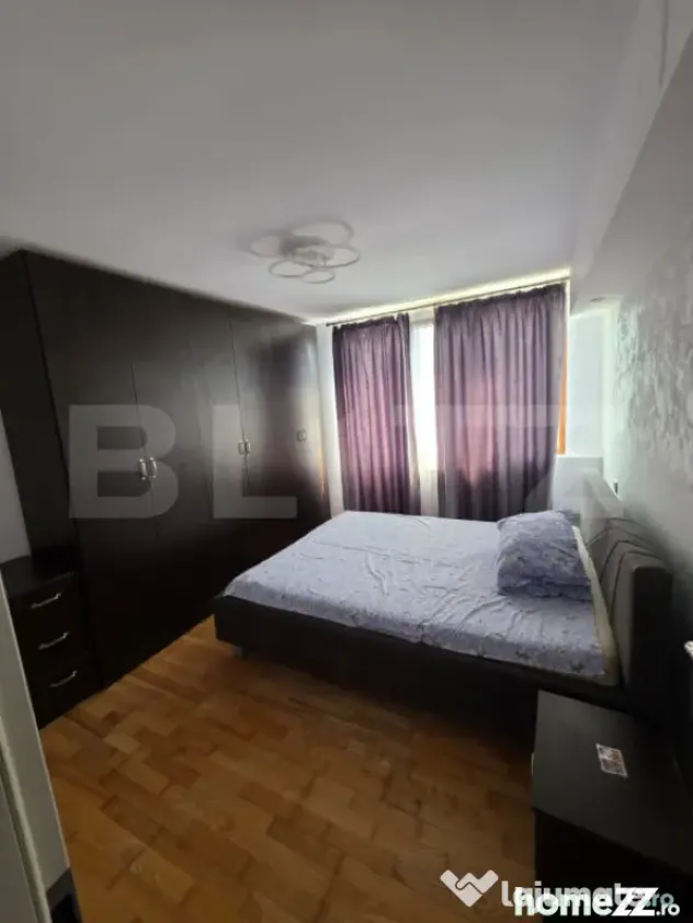 Apartament cu 2 camere, 44 mp, semidecomandat, zona Tiglina