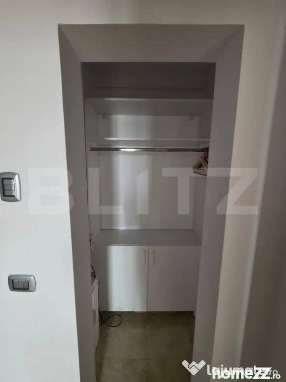 Apartament cu 2 camere, 44 mp, semidecomandat, zona Tiglina