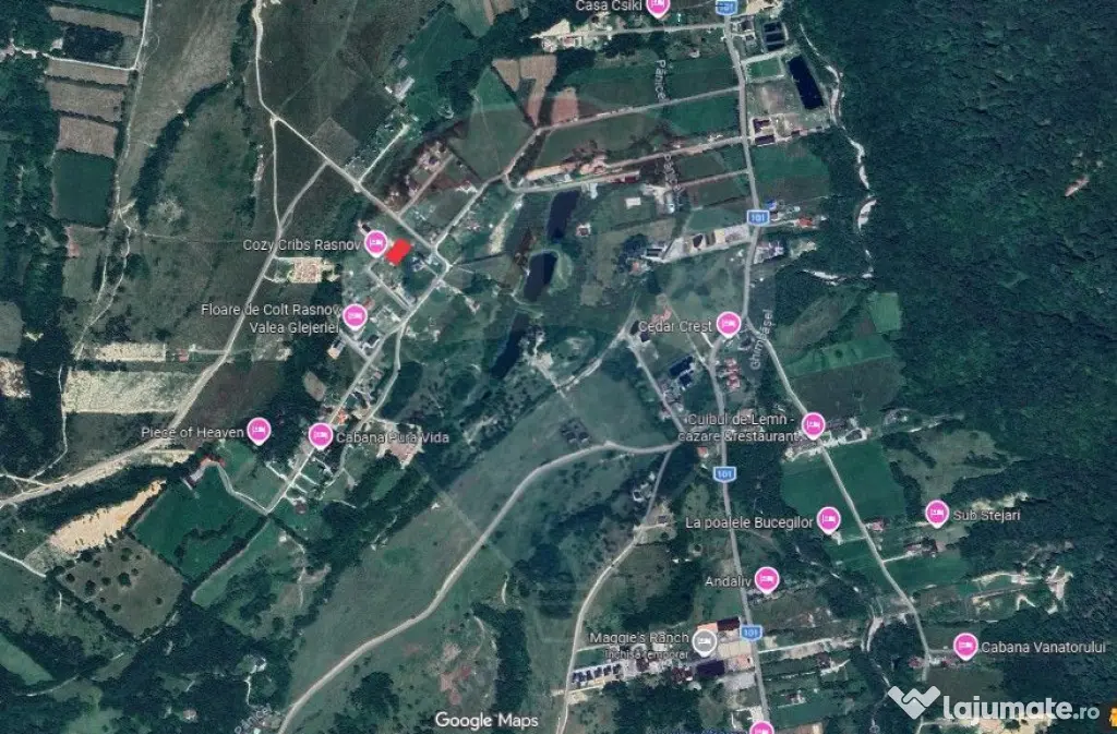 Comision 0! Teren Rasnov Glajerie, Str Lupului, 1000mp
