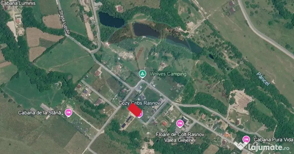 Comision 0! Teren Rasnov Glajerie, Str Lupului, 1000mp