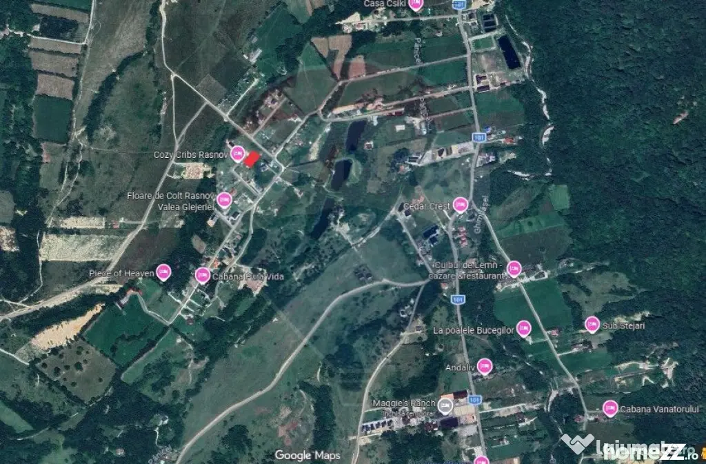 Comision 0! Teren Rasnov Glajerie, Str Lupului, 1000mp
