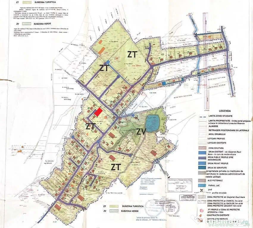 Comision 0! Teren Rasnov Glajerie, Str Lupului, 1000mp