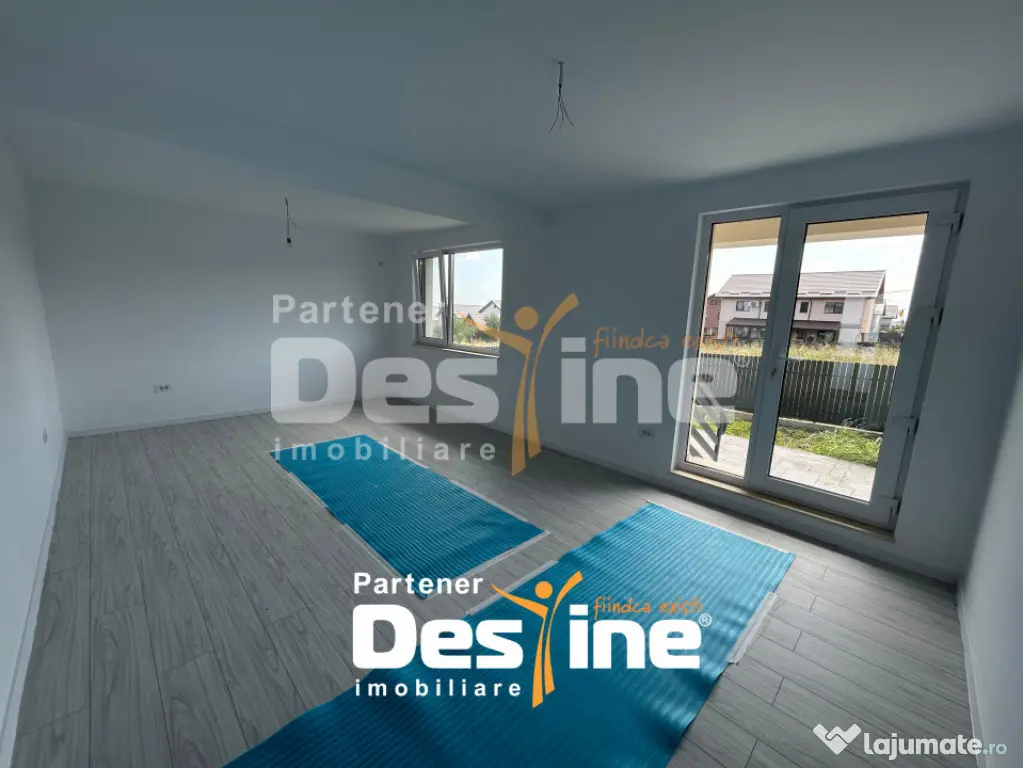 Casă tip duplex 108 mp utili - 250 mp teren Valea Lupului