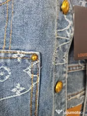 Geaca de blugi +blugi Louis Vuitton 