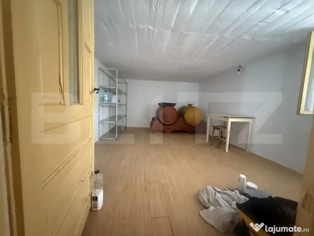 Casă spațioasă cu 1.692 mp teren, garaj, terasă și gră