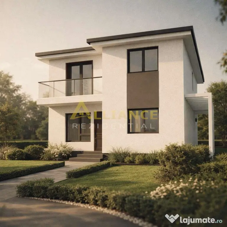 Casa Individuala - 4 camere - 2 bai - 338mp teren